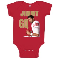 Jimmy Gq Jimmy Garoppolo San Francisco Football Fan Baby One Piece Jimmy Gq Jimmy Garoppolo San Francisco Football Fan Baby One Piece