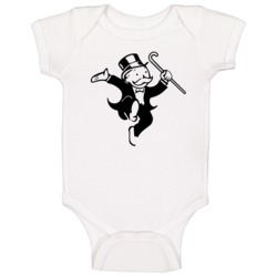 Monopoly Man Boardgame Character Poster Logo Fan Baby One Piece Monopoly Man Boardgame Character Poster Logo Fan Baby One Piece