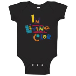 In Living Color Logo Poster Skit Variety Tv Show Fan Baby One Piece In Living Color Logo Poster Skit Variety Tv Show Fan Baby One Piece