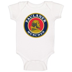 Paulaner Munchen German Brewery Beer Brand Logo Fan Baby One Piece Paulaner Munchen German Brewery Beer Brand Logo Fan Baby One Piece