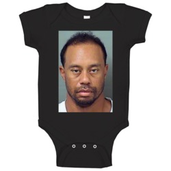 Toger Woods Mugshot Dui Arrested Golfer Celebrity Sports Baby One Piec Toger Woods Mugshot Dui Arrested Golfer Celebrity Sports Baby One Piec