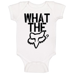 What The Fox Racing American Extreme Sports Brand Fan Baby One Piece