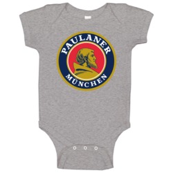 Paulaner Munchen German Brewery Beer Brand Logo Fan Raglan Baby One Pi Paulaner Munchen German Brewery Beer Brand Logo Fan Raglan Baby One Pi