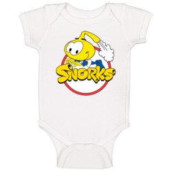 Snorks Vintage Tv Show Baby One Piece Snorks Vintage Tv Show Baby One Piece