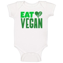Eat Vegan Funny Cute Healthy Food Lover Baby One Piece Eat Vegan Funny Cute Healthy Food Lover Baby One Piece