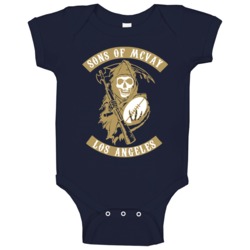 Sons Of Mcvay Sean Mcvay Coach Los Angeles R Football Fan Baby One Pie Sons Of Mcvay Sean Mcvay Coach Los Angeles R Football Fan Baby One Pie