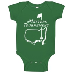 Master Tournament Golf Logo Baby One Piece Master Tournament Golf Logo Baby One Piece