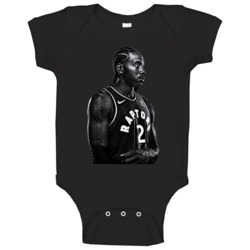 Kawhi Leonard Toronto Basketball Player Fan Baby One Piece