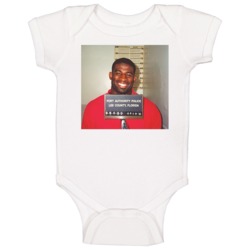 Deion Sanders Athlete Celebrity Mugshot Vintage Grunge Look Fan Baby O Deion Sanders Athlete Celebrity Mugshot Vintage Grunge Look Fan Baby O