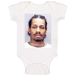 Allan Iverson Athlete Celebrity Mugshot Vintage Grunge Look Fan Baby O Allan Iverson Athlete Celebrity Mugshot Vintage Grunge Look Fan Baby O