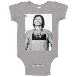 Charles Bronson Celebrity Mugshot Vintage Grunge Look Fan Raglan Baby Charles Bronson Celebrity Mugshot Vintage Grunge Look Fan Raglan Baby