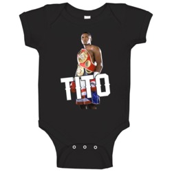 Felix Tito Trinidad Boxing Champion Fight Fan Baby One Piece Felix Tito Trinidad Boxing Champion Fight Fan Baby One Piece