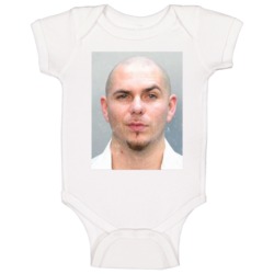 Armando C Perez Pitbull Mugshot Rapper Music Fan Baby One Piece Armando C Perez Pitbull Mugshot Rapper Music Fan Baby One Piece