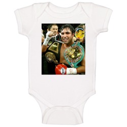 Oscar De La Hoya Popular Boxing Champion Fight Fan Baby One Piece Oscar De La Hoya Popular Boxing Champion Fight Fan Baby One Piece
