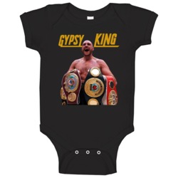 Tyson Fury Gypsy King British Boxing Champion Fight Fan Baby One Piece Tyson Fury Gypsy King British Boxing Champion Fight Fan Baby One Piece