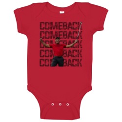 Tiger Woods Comeback 2019 Masters Golf Baby One Piece Tiger Woods Comeback 2019 Masters Golf Baby One Piece