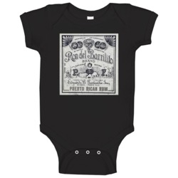 Ron Del Barrilito Puerto Rican Rum Distressed Look Alcohol Lovers Baby Ron Del Barrilito Puerto Rican Rum Distressed Look Alcohol Lovers Baby