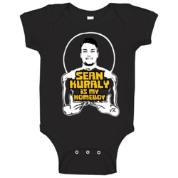 Sean Kuraly Is My Homeboy Funny Boston Hockey Baby One Piece Sean Kuraly Is My Homeboy Funny Boston Hockey Baby One Piece
