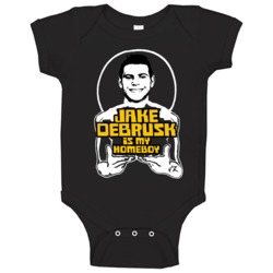 Jake Debrusk Is My Homeboy Funny Boston Hockey Baby One Piece Jake Debrusk Is My Homeboy Funny Boston Hockey Baby One Piece