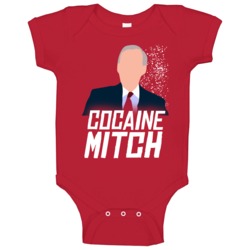 Cocaine Mitch Mcconnell Team Cartel Baby One Piece Cocaine Mitch Mcconnell Team Cartel Baby One Piece