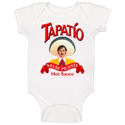 Tapatio Hotsauce Logo Baby One Piece Tapatio Hotsauce Logo Baby One Piece