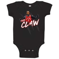 The Claw Toronto Basketball Kawhi Leonard T Baby One Piece