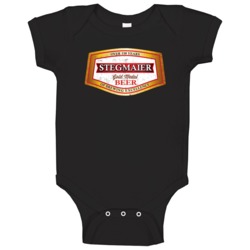 Stegmaier Gold Medal Beer Distressed Look Beer Lovers Baby One Piece Stegmaier Gold Medal Beer Distressed Look Beer Lovers Baby One Piece