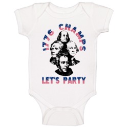 1776 Champs Lets Party American Pride Fourth Of July Party Baby One Pi 1776 Champs Lets Party American Pride Fourth Of July Party Baby One Pi