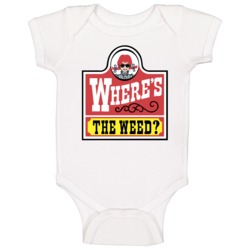 Where's The Weed Wendy's Logo Parody Pot Head Smoker Marijuana Munchie Where's The Weed Wendy's Logo Parody Pot Head Smoker Marijuana Munchie