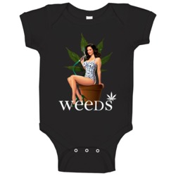 Weeds Stoners Popular Tv Show Fan Baby One Piece Weeds Stoners Popular Tv Show Fan Baby One Piece
