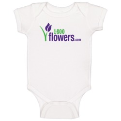 1-800 Flowers Com Nasdaq Company Logo Employee Fan Baby One Piece 1-800 Flowers Com Nasdaq Company Logo Employee Fan Baby One Piece