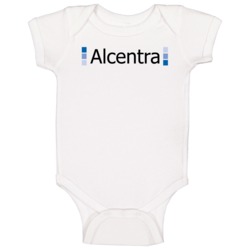 Alcentra Capital Nasdaq Company Logo Employee Fan Baby One Piece Alcentra Capital Nasdaq Company Logo Employee Fan Baby One Piece