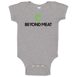 Beyond Meat Nasdaq Company Logo Employee Fan Raglan Baby One Piece Beyond Meat Nasdaq Company Logo Employee Fan Raglan Baby One Piece