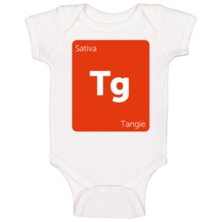 Tangie Sativa Strain Weed Baby One Piece Tangie Sativa Strain Weed Baby One Piece
