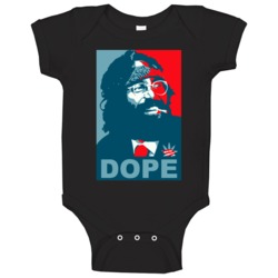 Tommy Chong Hope Dope Weed Kush Marijuana Stoner Baby One Piece
