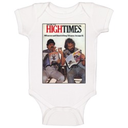 High Times Cheech And Chong Funny Weed Stoner Kush Marijuana Baby One High Times Cheech And Chong Funny Weed Stoner Kush Marijuana Baby One