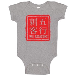 Wu Assassins Netflix Original Series Fan Raglan Baby One Piece Wu Assassins Netflix Original Series Fan Raglan Baby One Piece