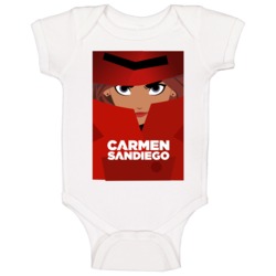 Carmen Sandiego Netflix Original Series Fan Baby One Piece Carmen Sandiego Netflix Original Series Fan Baby One Piece