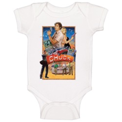 Chuck Spy Cult Tv Show Baby One Piece Chuck Spy Cult Tv Show Baby One Piece