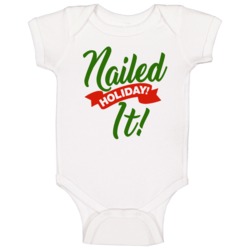 Nailed It Holiday Netflix Television Series Fan Baby One Piece Nailed It Holiday Netflix Television Series Fan Baby One Piece