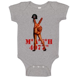 Mash 4077 Peace Sign Legs Tv Show Baby One Piece Mash 4077 Peace Sign Legs Tv Show Baby One Piece