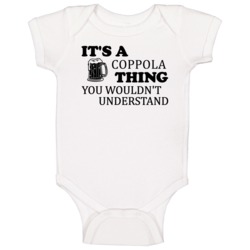 Coppola Thing Baby One Piece Coppola Thing Baby One Piece
