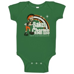 Baker Mayfield Baker Charms Funny Lucky Charms Baby One Piece Baker Mayfield Baker Charms Funny Lucky Charms Baby One Piece