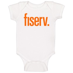 Fiserv Inc Nasdaq Company Logo Employee Fan Baby One Piece Fiserv Inc Nasdaq Company Logo Employee Fan Baby One Piece