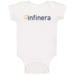 Infinera Nasdaq Company Logo Employee Fan Baby One Piece Infinera Nasdaq Company Logo Employee Fan Baby One Piece
