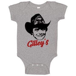 Mickey Gilley Club 70s Ringer Baby One Piece Mickey Gilley Club 70s Ringer Baby One Piece