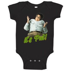 It's Pat Snl Stanley Desantis 90s Baby One Piece It's Pat Snl Stanley Desantis 90s Baby One Piece