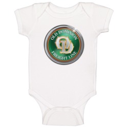 Old Dominion Freight Line Inc Nasdaq Company Logo Employee Fan Baby On Old Dominion Freight Line Inc Nasdaq Company Logo Employee Fan Baby On