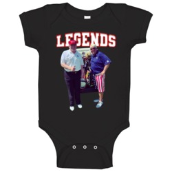John Daly Donald Trump Legends Golt Baby One Piece John Daly Donald Trump Legends Golt Baby One Piece