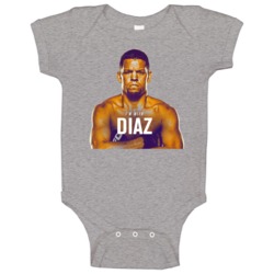 I'm With Diaz Mma Fighter Baby One Piece I'm With Diaz Mma Fighter Baby One Piece